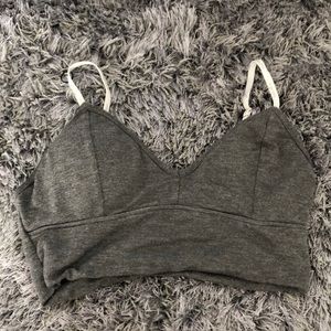 Grey hollister bra!